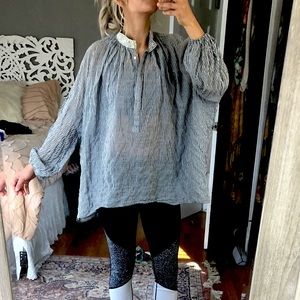 NICO. Nicholson & Nicholson Striped Blouse